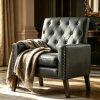 product-fancy-c7430d56-881a-4579-9411-264a9d326cb2 Medieval-inspired Modern Decor Chair, Faux Leather Reception Office Chair-leather Club Chair Suitable for Living Rooms, Bedrooms, Or Waiting Areas.