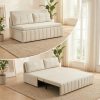 product-fancy-c7536ab4-d752-44bb-94ce-f34bd569aeb6 3in 1 Convertible Queen Sofa Bed, Pull Out Sleeper Couch, Armless Loveseat for Small Spaces