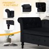 product-fancy-c84bd184-51aa-4a89-a20f-e61778bf4357 ACMEASE Fabric Chaise Lounge Featuring Left Armrest & Support Pillow, Button-Tufted Sofa with Storage, Indoor Lounge Chair, Contemporary Velvet Lounge Chair Suitable for Bedroom, Living Room, And Office