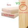product-fancy-c8d20431-26a3-48dc-921b-4945320db8ab Full Solid Wood Corner Bookshelf, No Paint No Formaldehyde, Space-Saving Storage Shelf, 3/4/5 Tier Rustic Corner Bookcase, Stable Standing Bookcase for Bedroom Living Room Home Decor, Easy Assembly