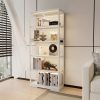 product-fancy-c94aaadf-2602-4546-913c-e786230daf2f 5-Tier Display Cabinet with Glass Doors, Dimming LED Lights And Motion Sensor, for Collectible Figures, Living Room, Bedroom, Or Office, Metal Frame