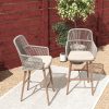 product-fancy-c95b5efc-7c76-4d35-8192-6ba2a13611f7 Set of 2 Modern Metal Bar Stools for Outdoor Use, Ideal for Poolside, Garden, Or Deck