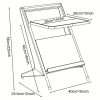product-fancy-cab06e8e-405b-4ab8-bb1f-8cdf9ee6a610 Black Z-Shaped End Table Featuring a Glass Top And Magazine Holder, Perfect As a Retro Accent Table Or a Small Coffee Table with Storage for Your Living Room Or Bedroom