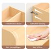 product-fancy-cac32b53-ee37-4260-8ca1-e0025befb489 Luxury 2-in-1 Multifunctional Solid Wood Dollhouse Storage Cabinet & Bookshelf Organizer - Wood Bookcase with Spacious Shelves for, Dolls, Books - Easy Assembly Nursery, Playroom Furniture ' Room Organization