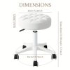 Super Soft Seat Cushion,360° Swive,Height Adjustability,New Upgraded Stool Salon Stool Chair