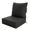 product-fancy-cb8ddedc-c771-43ba-849d-dcde6765c2cd Outdoor Cushion Set of 1pc/2pcs/4pcs/6pcs - Thick 35D High-Density Foam Cushions Measuring 24*24*6.5 Inches, Featuring Quick Rebound, High Durability, And Easy Cleaning, Suitable for Outdoor Furniture Like Sofas And Patio Chairs