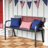 product-fancy-cc274292-78cc-4f02-9961-4c6da2237a6b 47-inch Pure Iron Casual Bench, Equipped with Ergonomic PVC Mesh Backrest, Non-slip Chair Legs And All-weather Design, Suitable for Outdoor, Garden, Yard And Poolside Areas