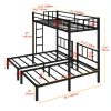 product-fancy-ccf92da2-5ffe-42b5-a061-c8002e2e03b3 Triple Twin Bunk Bed, Can Be Separated Into 3 Twin Beds