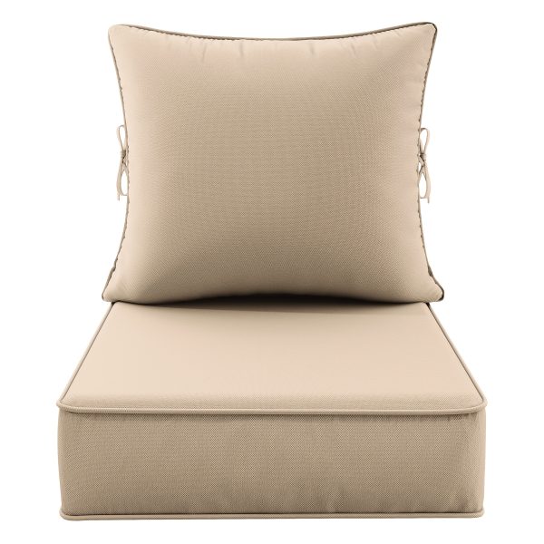 product-fancy-cea8bab6-6c69-4c7b-8093-6288ea9dfb1b Outdoor Cushion Set of 1pc/2pcs/4pcs/6pcs - Thick 35D High-Density Foam Cushions Measuring 24*24*6.5 Inches, Featuring Quick Rebound, High Durability, And Easy Cleaning, Suitable for Outdoor Furniture Like Sofas And Patio Chairs