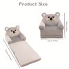 product-fancy-d1d19989-cb15-4704-a326-8e582d25d4e3 Foldable Sofa Three-Fold Comfortable Sofa Stool A Very Cute Design Removable & Washable Perfect for Living Room & Bedroom Use Halloween And Christmas Gifts
