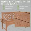 product-fancy-d27d4f81-3e7f-4fff-a893-dc898786caa4 Outdoor Bench with Cup Holders, HDPE Weatherproof Garden Bench 2-Person, Fade/Rot Resistance Patio Benches for Porch And Park
