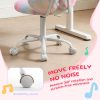 product-fancy-d31973fa-a827-40be-addb-8ee7fe04e6ef Girls Desk Chair - Comfy Swivel Kids Desk Chair for Girls Room, Fluffy Butterfly Kids Office Chair for Reading & Vanity