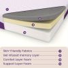 product-fancy-d41950ad-8134-4324-93b1-d91f71a84aae 12 Inch Gel Infused Breathable Memory Foam Mattress, Adaptable to Adjustable Bed Frame