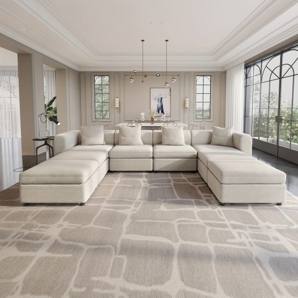 product-fancy-d489d9e5-842f-4c1a-82b7-46fea55be81e Fabric Sofa, Velvet Sectional Sofa, 2-Seat Sofa For Living Room, L-Shaped Sofa, Convertible Sofa With Cushions, Modern Simplicity Loveseat Sofa, Removable Sofa Cover Space Spring Cushions And Solid Wood Frame, Easy To Install, Apartment, Home, Guyii