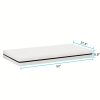product-fancy-d57665cd-83eb-4539-87ee-10105201690c 52" X 27.5" X 6/5.5" Cozy Baby Crib Mattress, Washable Zippered Protective Cover Included - Safe for Newborns & Growing Toddlers, Fits Standard Cribs And Toddler Beds