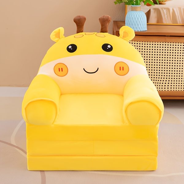 product-fancy-d640d177-745d-4b7d-b9ac-483037f39e41 Foldable Sofa Three-Fold Comfortable Sofa Stool A Very Cute Design Removable & Washable Perfect for Living Room & Bedroom Use Halloween And Christmas Gifts