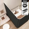 1pc Foldable Room Divider Curtain, Space-Saving Folding Privacy Screen with Hooks, Light-Blocking Polyester Curtain Suitable for Living Room, Bedroom, Kitchen- Modern Home Decoration Divider, Foldable Design, Easy Installation, Durable Fabric, S