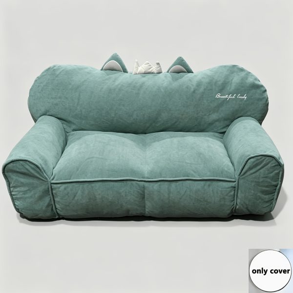 product-fancy-d863ef03-6d29-46c9-a482-e0c4060629f0-1 1pc Cute Creamy Style Double Lazy Bean Bag Sofa Cover Balcony Living Room Game Figure Room Decoration, Reading Corner Decoration Double Lazy Sofa Cover