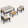 product-fancy-d89c27e0-3c28-4148-a1bb-8b6ef94b6990 Aluminum Outdoor Patio Furniture Set with Upgraded Cushions And Armrests, Perfect for Backyard, Garden And Poolside Relaxation
