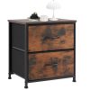 product-fancy-d8b17609-fc29-4a80-bb63-b081fccf6551 Dresser For Bedroom, Storage Drawers, Skinny Fabric Storage Tower With 2/4 Drawers, Tower Organizer Unit, Chest Of Drawers With Wooden Top For Closet, Laundry, Entryway