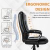 product-fancy-d8b1a41f-9b62-489e-b9f4-0a553d57d1b8 Home Office Desk Chair, 400LBS Big And Tall Computer Executive Chair, Ergonomic PU Leather Chairs with High Back Cushion, Adjustable Armrest &Lumbar Back Support, for Long Time Sitting