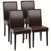 product-fancy-d958731e-5d6f-495c-b8df-580ecbe122a0 Dining Chairs Dining Room Chairs Set of 4 Dining Side Chairs for Home Kitchen Living Room