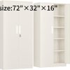 product-fancy-d9a20c98-3d98-4b82-86bc-449dcf7d0c0c Lockable Metal Filing Cabinet, Metal Filing Cabinet, Used For Storing Documents And Office Supplies, Equipped With A Door And Shelves, Is A Modern Style Filing Cabinet, Convenient To Use And With A Small Footprint.