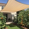 Outdoor Privacy Shade Canopy Compatible for, Garden, - Heavy-Density Awning with Reinforced Corners & Fabric Cover, Assembly, Shade