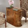 product-fancy-daf3c811-d1c1-4868-8715-ef7866ee19b7 Compact 2-Drawer Wood End Table - Fully Assembled, Sturdy Finished Back Design with Spacious Storage, Ideal for Small Spaces And Chairside Use with Mid-Century Modern Style And Durable Hardwood Material