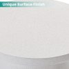 product-fancy-dc0aabd4-1818-48ba-aa46-9cbdf3196cbf 21.8" Round Stool Magnesium Oxide Side Table, Grey Or Speckled White End Table - Modern Accent Table for Living Room, Bedroom, Balcony - Plant Stand, Nightstand