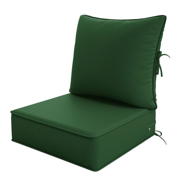 product-fancy-dc2eaa5a-4e00-415f-a507-1aeea4d8b826 Outdoor Cushion Set of 1pc/2pcs/4pcs/6pcs - Thick 35D High-Density Foam Cushions Measuring 24*24*6.5 Inches, Featuring Quick Rebound, High Durability, And Easy Cleaning, Suitable for Outdoor Furniture Like Sofas And Patio Chairs
