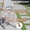product-fancy-dcdab10f-b693-4881-99ef-d789d406f06e French Counter Height Bar Stool Set of 2, 30" Patio Rattan Bar Stool Chairs, Outdoor Armless Barstools for Porch Garden Indoor