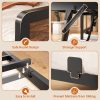 product-fancy-ddf5e937-7b97-47be-86eb-2ccd116d7d16 Homieasy Farmhouse Daybed with Trundle, Twin Day Bed with Charging Station, Heavy Duty Metal Sofa Bed Frame with Pop-up Trundle Bed for Living Room, Bedroom And Guest Room