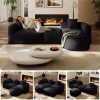 product-fancy-df386430-6db8-4ed4-bbc6-5f5d787ef926 Boneless Cloud Couch Sectional, Modern Curved Back L Shape Modular Sofa with Ottoman Comfy Deep Seat Memory Foam Chenille Luxury Couches for Living Room, No Assembly Required