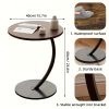 product-fancy-e067fc9c-07fd-4cab-845f-3612946837a3 Round Side Table, Also A Mini Side Table, Serves As A Decoration For Modern Living Rooms. It Requires No Power Supply, Is Lightweight, And Features A Vintage Style. It'S Space - Saving And Suitable For Living Rooms, Kitchens, And Bedrooms.