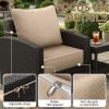product-fancy-e0a52ee8-d33b-4def-90a4-ab38974ea778 Outdoor Cushion Set of 1pc/2pcs/4pcs/6pcs - Thick 35D High-Density Foam Cushions Measuring 24*24*6.5 Inches, Featuring Quick Rebound, High Durability, And Easy Cleaning, Suitable for Outdoor Furniture Like Sofas And Patio Chairs