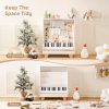 product-fancy-e1059cb4-79ab-42c2-aba4-6a87a7c4252d ROBOTIME White 4-storey Children's Bookshelf, Wooden Children's Bookshelf Front And Rear Storage - Suitable for Preschool Bookshelves In Classrooms, Game Rooms, And Daycare Centers