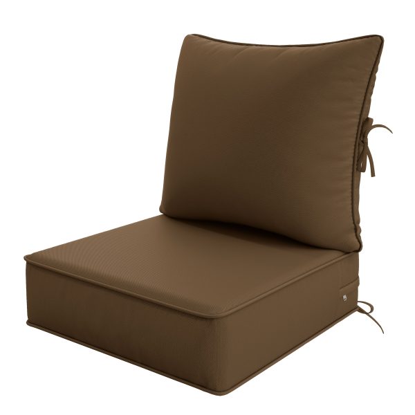 product-fancy-e1cd7755-84a8-4de6-8f35-c9d4a54ece4f Outdoor Cushion Set of 1pc/2pcs/4pcs/6pcs - Thick 35D High-Density Foam Cushions Measuring 24*24*6.5 Inches, Featuring Quick Rebound, High Durability, And Easy Cleaning, Suitable for Outdoor Furniture Like Sofas And Patio Chairs