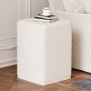 product-fancy-e671a14a-1b18-4b1c-bbaa-ab71ee291b17 20" Outdoor Side Tables, Courtyard Circular Concrete Side Tables, Durable Small Dining Side Tables, Decorative Stools, Plant Racks, Suitable for Use In Gardens, Porches, Decks, Balconies, And Beaches