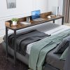 product-fancy-e75508d9-bf06-455f-9356-fd4282e01eb0 Mobile Bed Desk with 360° Wheels, Queen Size, Standing Workstation for Laptops, Overbed Table with Sturdy Metal Legs, Dining Table And Computer Desk