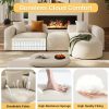 product-fancy-e7f3e83f-20e9-44fb-9426-5302852efce6 Boneless Cloud Couch Sectional, Modern Curved Back L Shape Modular Sofa with Ottoman Comfy Deep Seat Memory Foam Chenille Luxury Couches for Living Room, No Assembly Required