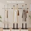 product-fancy-e8468cff-cf06-4135-ae90-738f04f5025b Metal Freestanding Coat Rack with Stainless Steel Double Rods & Marble Base, Hanging Clothes Rack for Entryway, Hallway, Bedroom, Living Room, Hallway Organizer, Entryway Storage, Contemporary Furniture, Modern Coat Hanger, Durable Construction, Highquality Materials, Freestanding Hanger, Versatile Organizer, Apartment Living, Interior Decorators