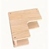 product-fancy-e8ab7d44-ecc8-468b-9c50-cfa9e2a1cd8d 1-Tier 2-Layer Premium Corner Wooden Display Rack | Natural Pine, Easy Assembly, Ideal for Earrings, Perfumes, and Rings Storage | Suitable for Market Stalls and Home Decor | Country Style, Perfect for Wedding/Birthday/Mother'S Day Gifts