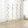 product-fancy-ec5a59e6-4122-4de9-894d-e914d557c1fb PDZZZD - Cross Border New Product Color Dot Vertical Coat Rack,+suitable for Hanging Bags and Clothes in Home Bedrooms, Mushroom Shaped. Beautiful Design, Cute Style, Simple and Elegant,
