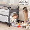5in1 Baby Bassinet SleeperBeside Crib With Diaper Changer Mattress Storage& Foldable Bassinet. The Product Weighs 12 Kg. The Upper Bunk Has A Weight Limit Of 15 Pounds For Infants, While The Lower Bunk Has A Weight Limit Of 50 Pounds For Infants.Gra