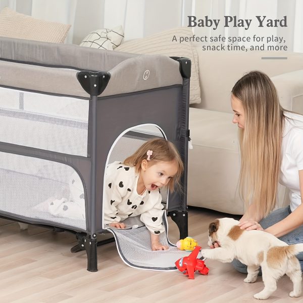 5in1 Baby Bassinet SleeperBeside Crib With Diaper Changer Mattress Storage& Foldable Bassinet. The Product Weighs 12 Kg. The Upper Bunk Has A Weight Limit Of 15 Pounds For Infants, While The Lower Bunk Has A Weight Limit Of 50 Pounds For Infants.Gra