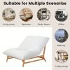 product-fancy-eda45329-1b8c-499d-bcd8-5a9622679700 Oversized Chaise Lounge Chair, 47.24" Sofa Chair, Accent Chair, Sleeper Sofa Bed for Living Room, Comfy Recliner Chair Loveseat Couch with Removable Upholstered for Reading Bedroom