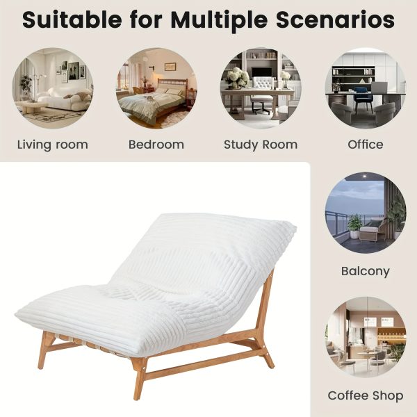 product-fancy-eda45329-1b8c-499d-bcd8-5a9622679700 Oversized Chaise Lounge Chair, 47.24" Sofa Chair, Accent Chair, Sleeper Sofa Bed for Living Room, Comfy Recliner Chair Loveseat Couch with Removable Upholstered for Reading Bedroom