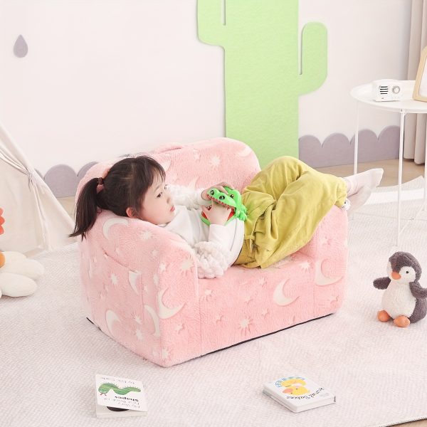 product-fancy-edebfa25-7baf-4ad7-b60d-46f776320512 Welnow Sofa, Couch for Kids with Carry Handle And Side Pockets, Foam Chair for Toddlers, Armrest Chair for Kids, Reading Sofa for Boys Or Girls