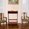 product-fancy-edf4df47-01db-4071-93e4-e7d6333f0d2c A Sturdy Wooden Prayer Stool Featuring a Shelf And Cushion, Ideal for Church Use Or Home Kneeling. This Padded Kneeler Measures 23 by 20 by 31 Inches And Makes a Thoughtful Religious Gift
